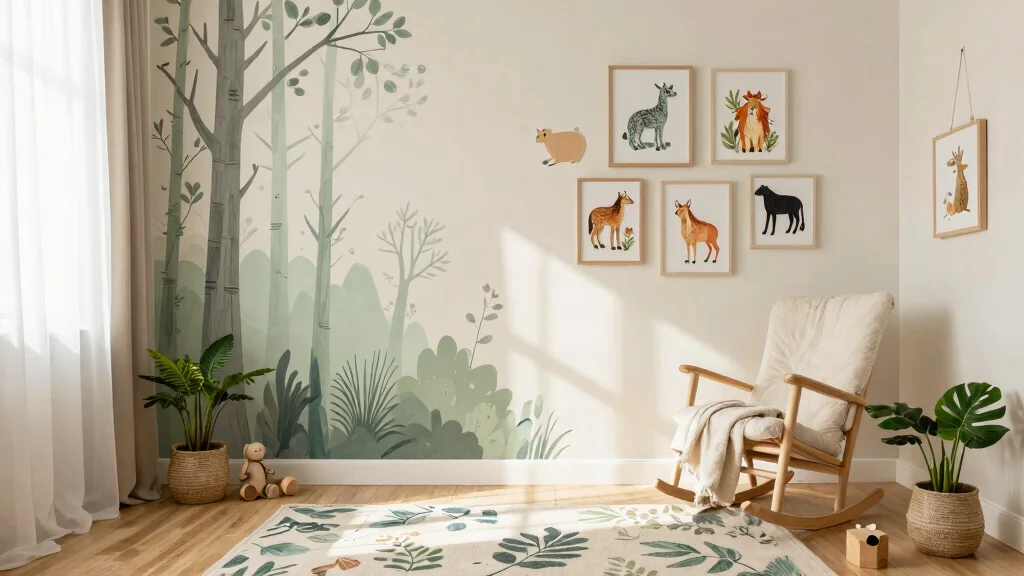 15 Nursery Accent Wall Ideas That Steal the Show