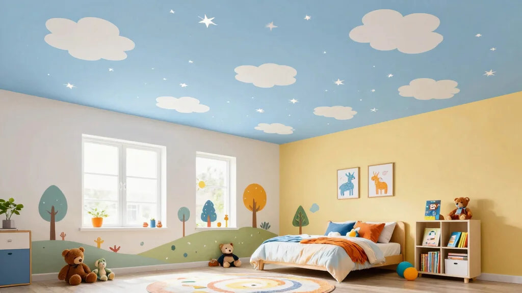 16 Kids Bedroom Ceiling Design Ideas That Shine
