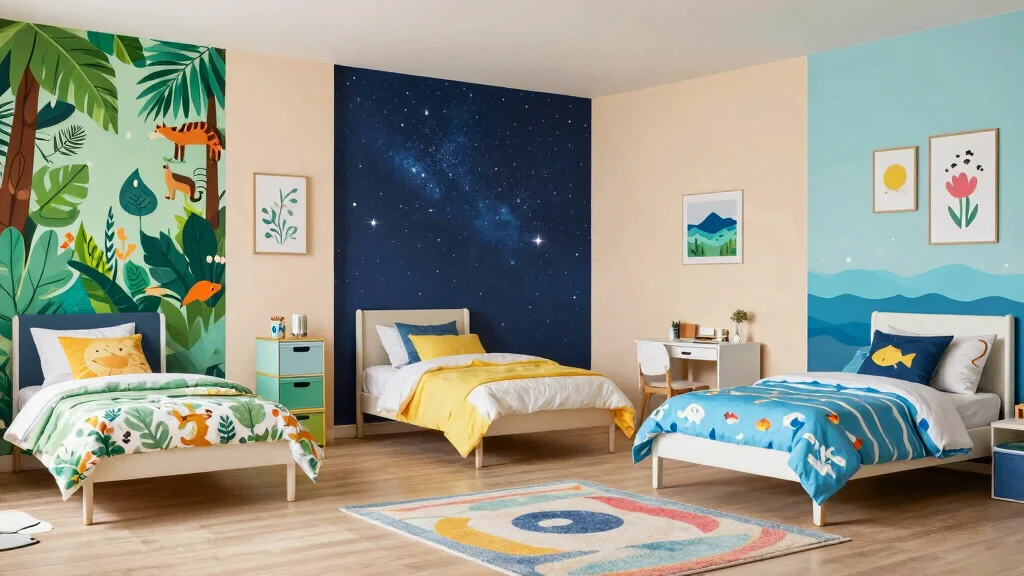 16 Three Kids Room Ideas for Family Fun