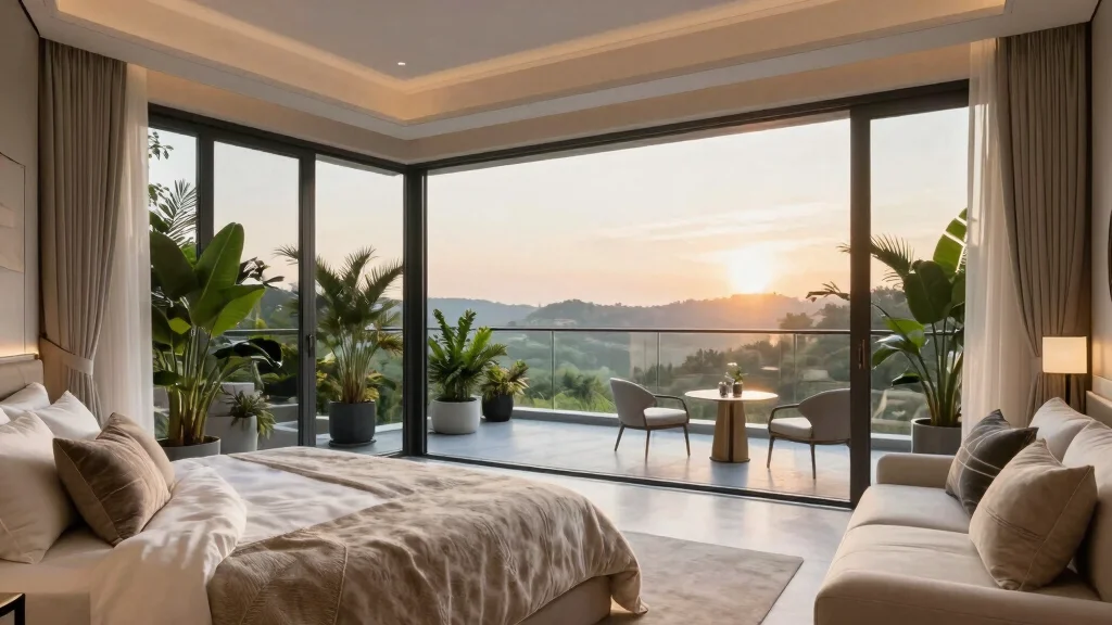 20 Luxury Master Bedroom with Balcony Ideas