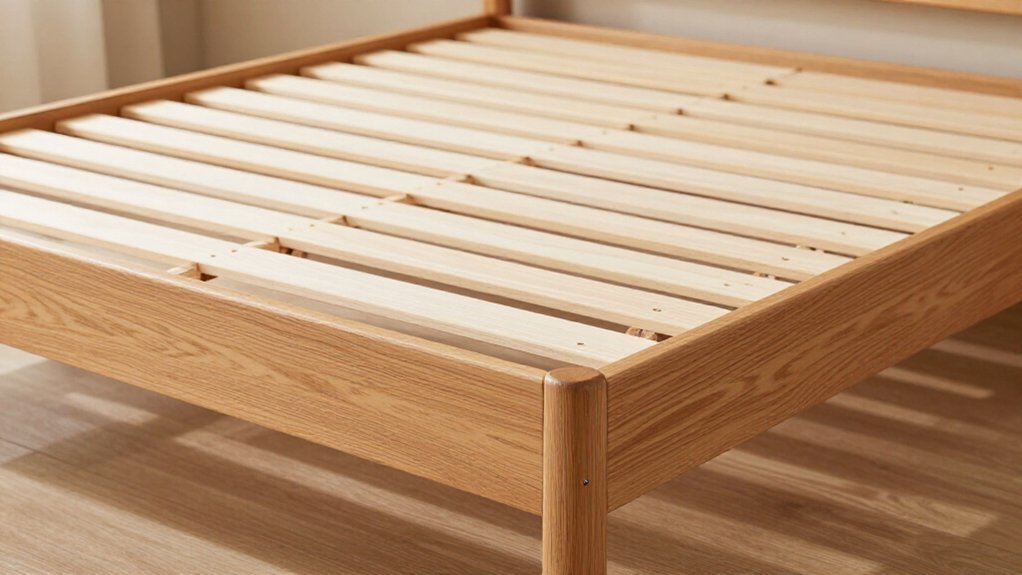 built in slat support system