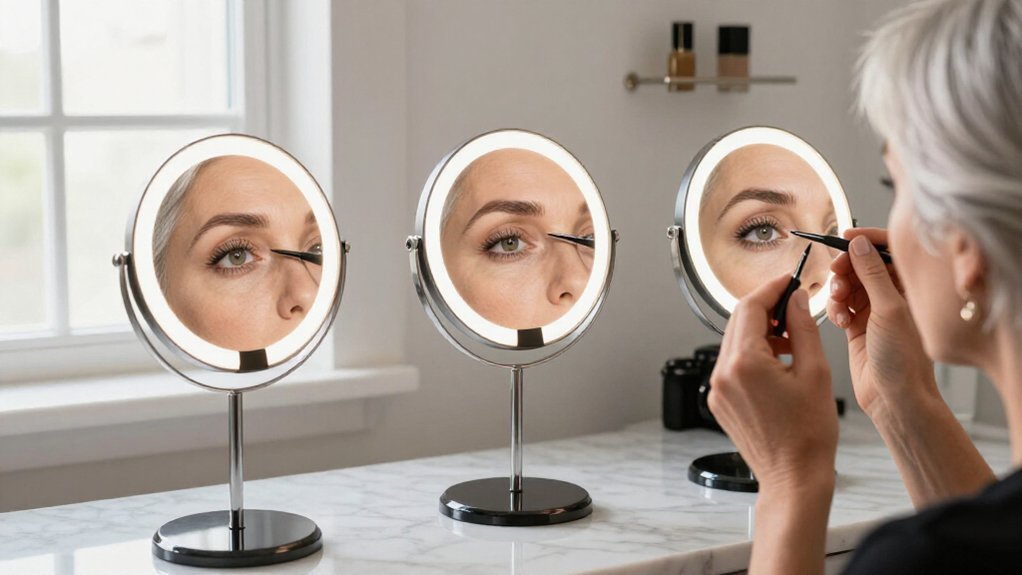 choose correct mirror magnification