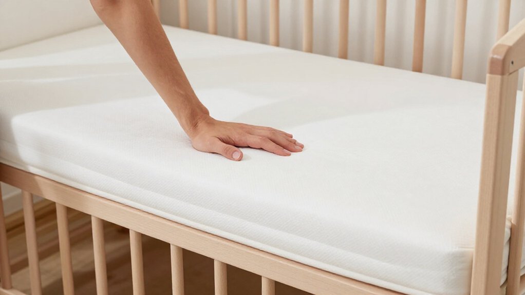 crib mattress max six inches
