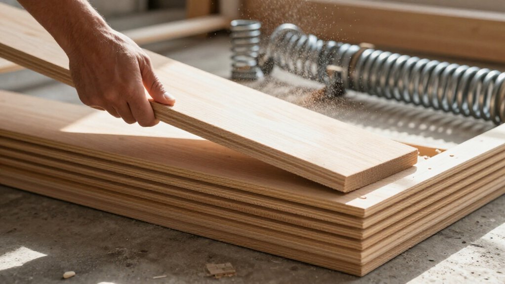 flexible sprung slat support