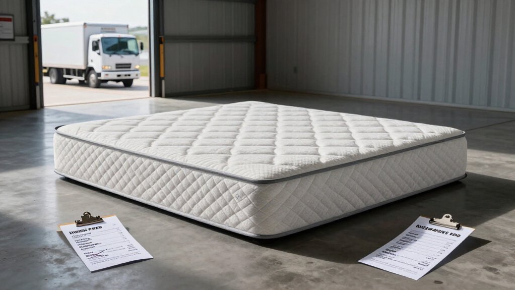 hidden king mattress upgrade fees