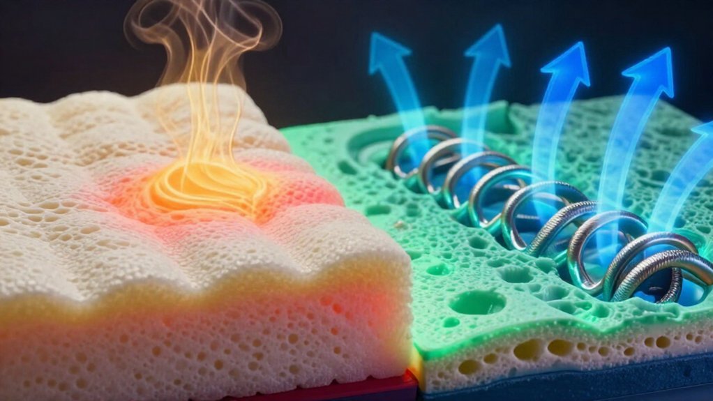 hybrid coils breathe cool better