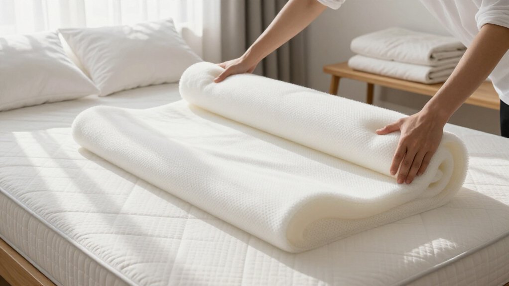 instant soft memory foam topper