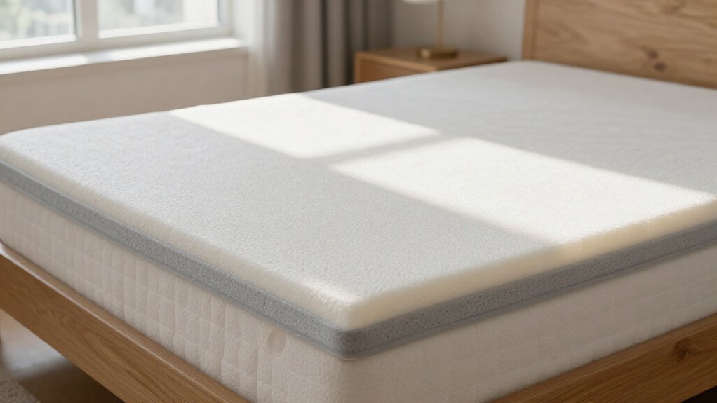latex or high density foam topper
