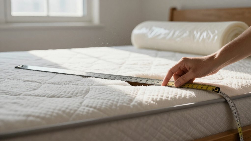 mattress sag measurement test
