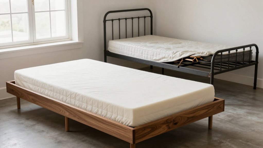 skip box spring for foam