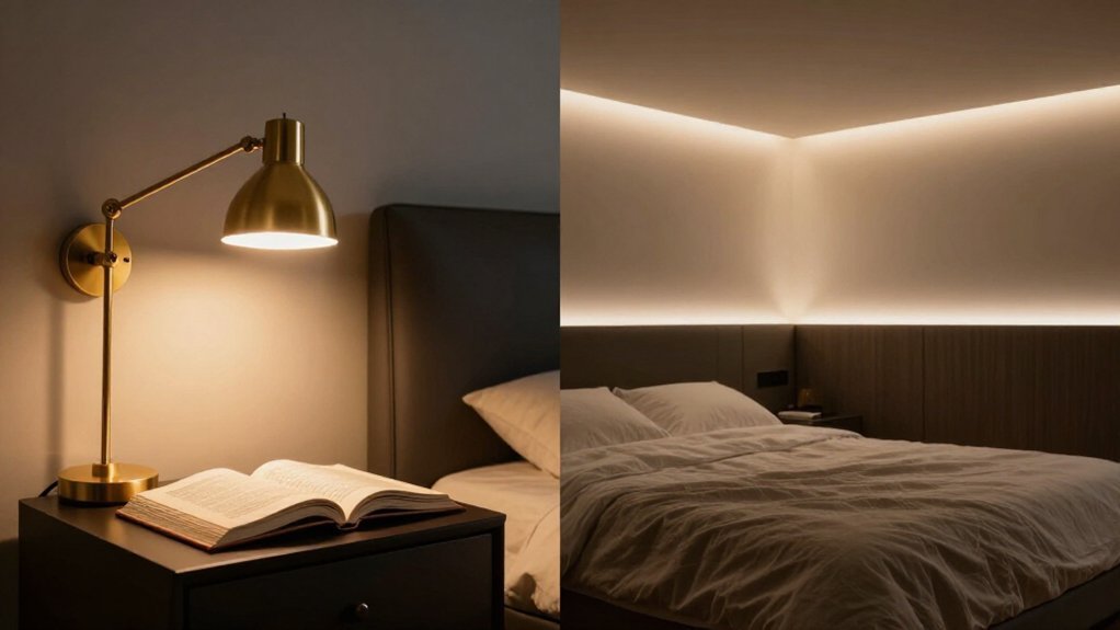 task vs accent lighting placement
