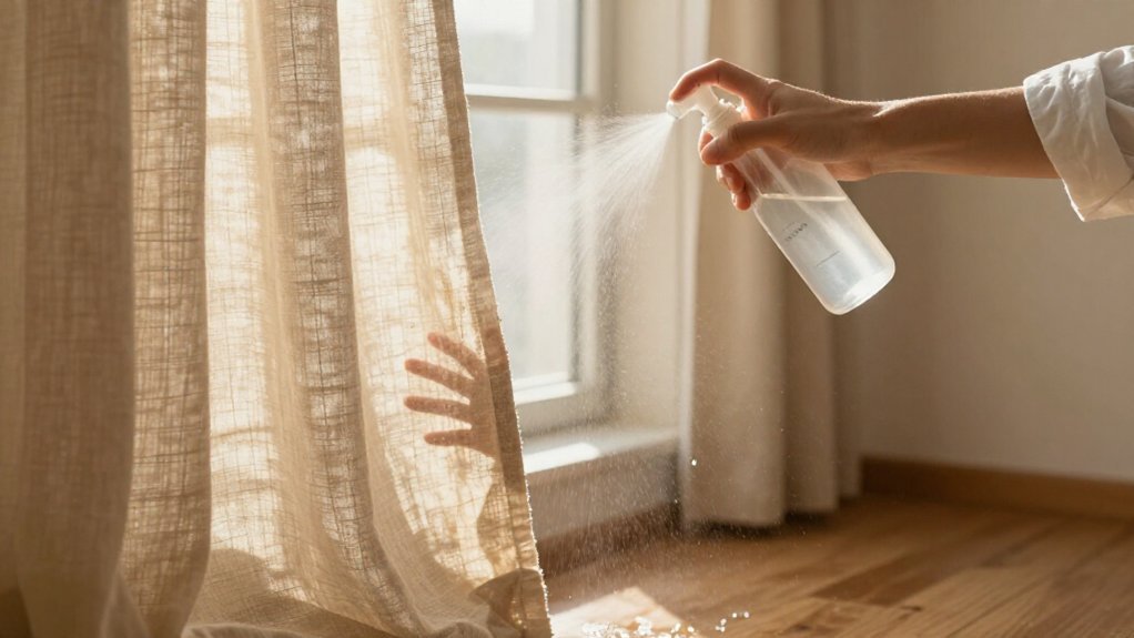 water mist smooth wrinkle method
